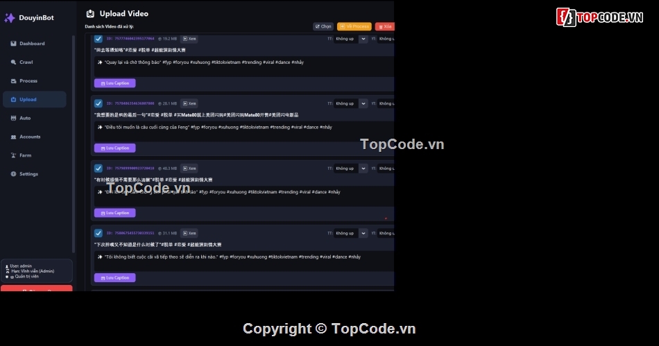 AI,TOOL,clone video,nuôi nick tiktok,đăng tự động